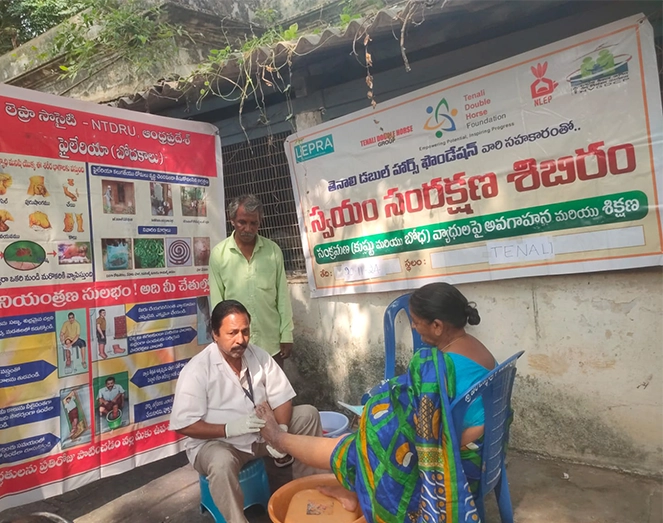 Leprosy Awareness Workshop at IPOD Camp